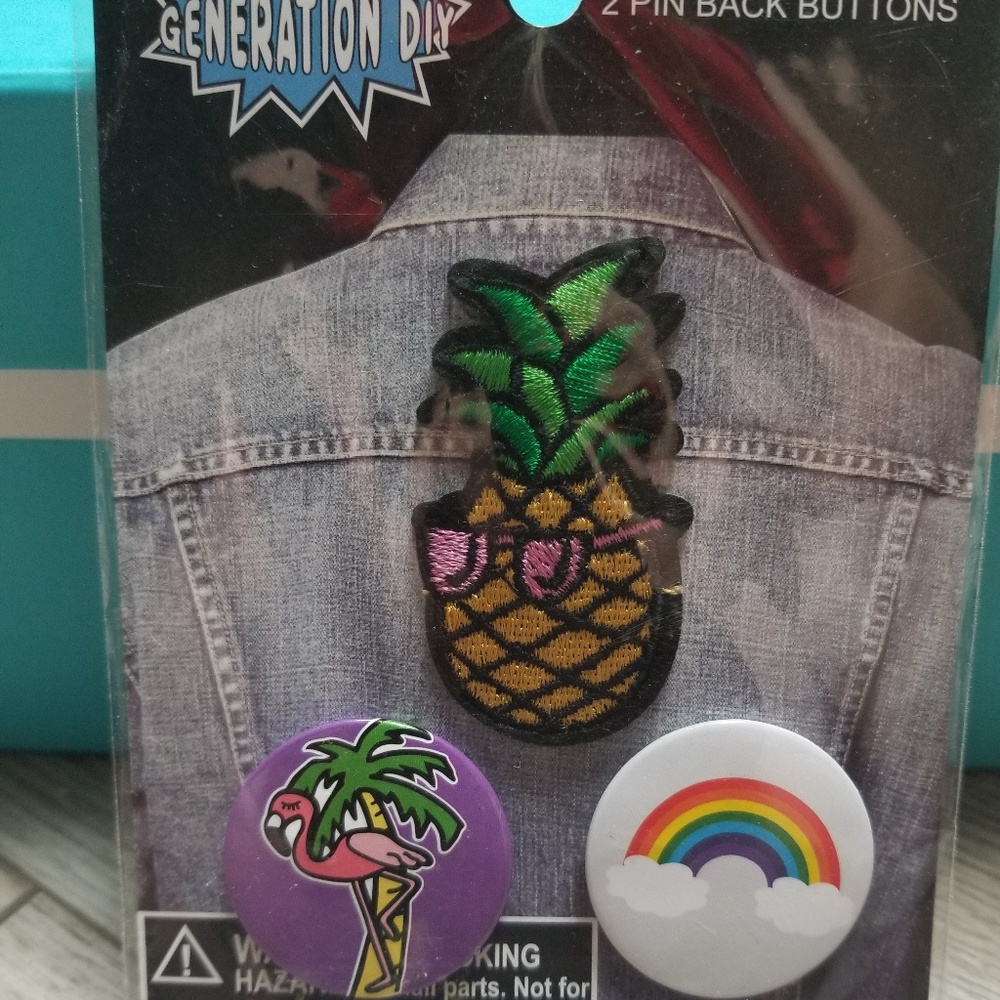 GENERATION patches & pins